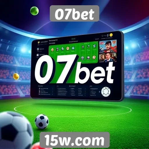 Plataforma 07bet se destaca pela interface amigável